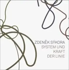 Katalog-Cover mit weißem Einband und und dunkelblauen, braunen und grünen Linien